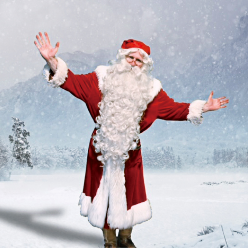 Photo of Santa Claus