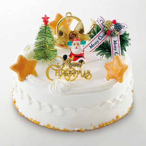 Xmas butter cream decoration