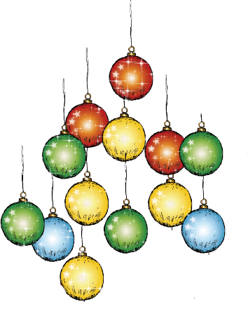 Illustration of ornaments